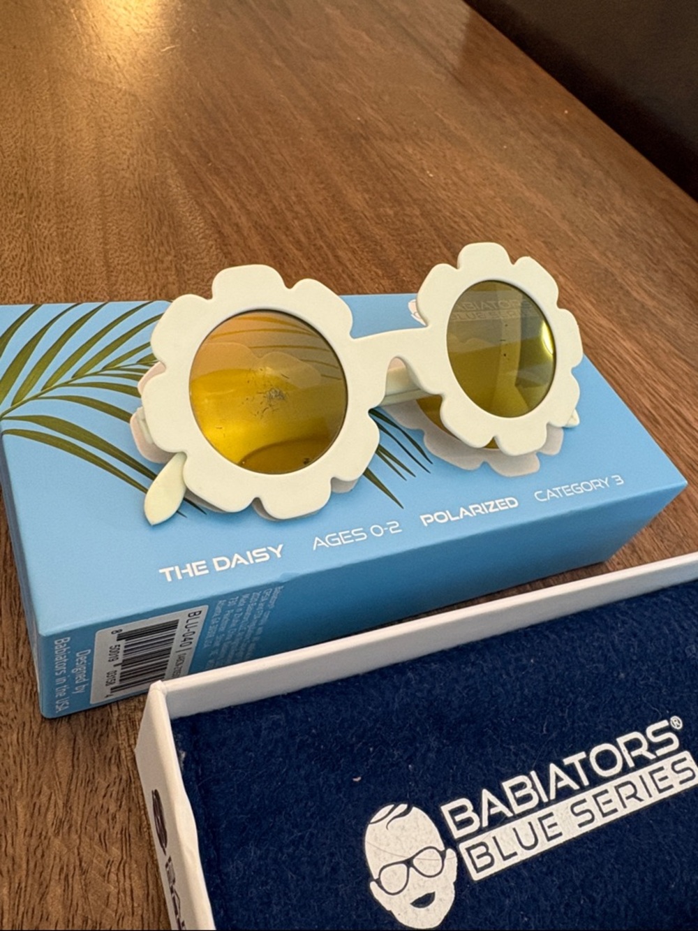 Babiators Daisy White Sunglasses